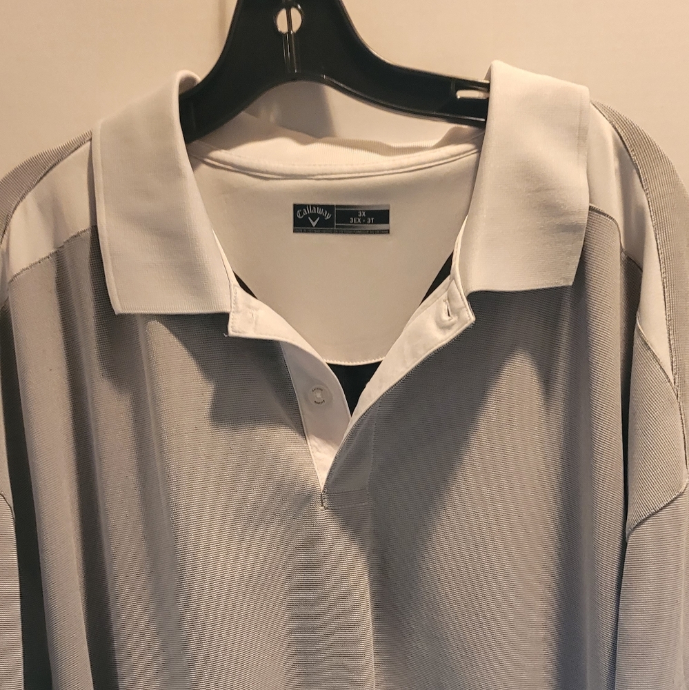 Men's 3x Callaway Long Sleeve Golf Shirt